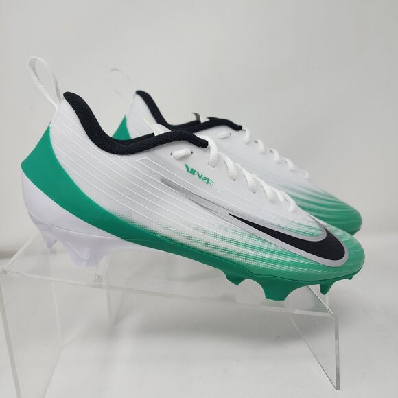 Nike Vapor Speed 3 Football Cleats Mens 8 White Stadium Green Performance Shoes - Picture 3 of 8